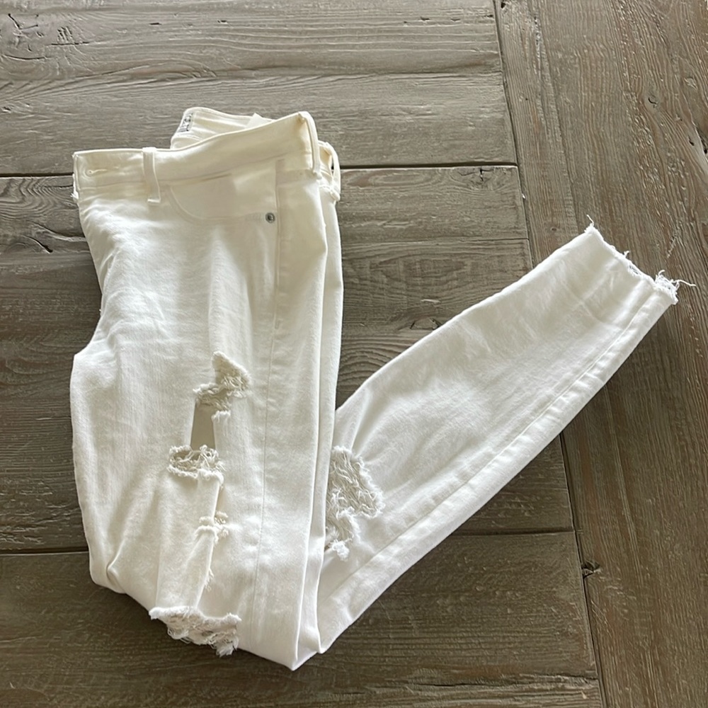 Abercrombie & Fitch Harper Low Rise Super Skinny